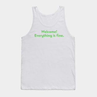 The Good Place Welcome Tank Top